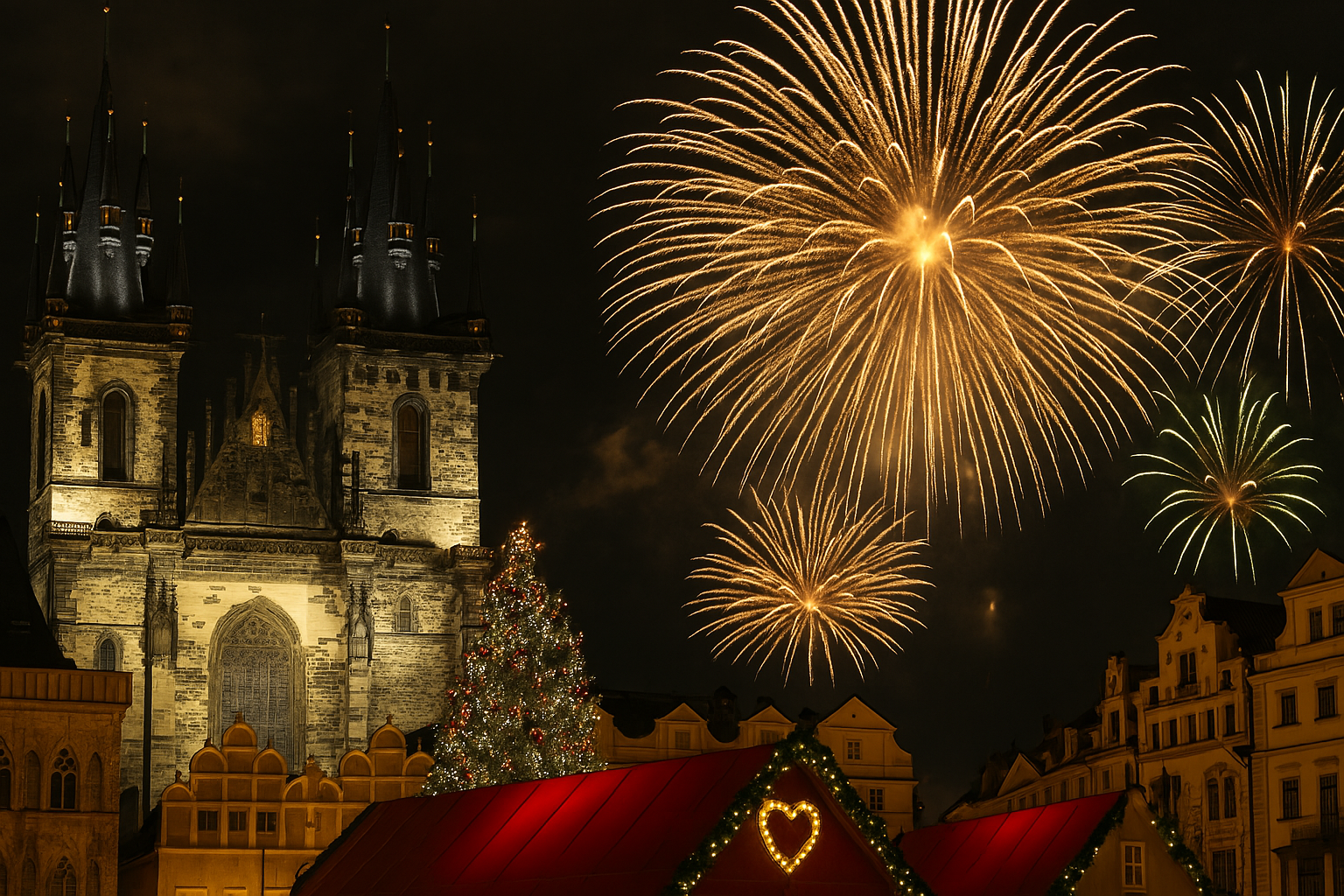 Capitais Imperiais com Réveillon em Praga